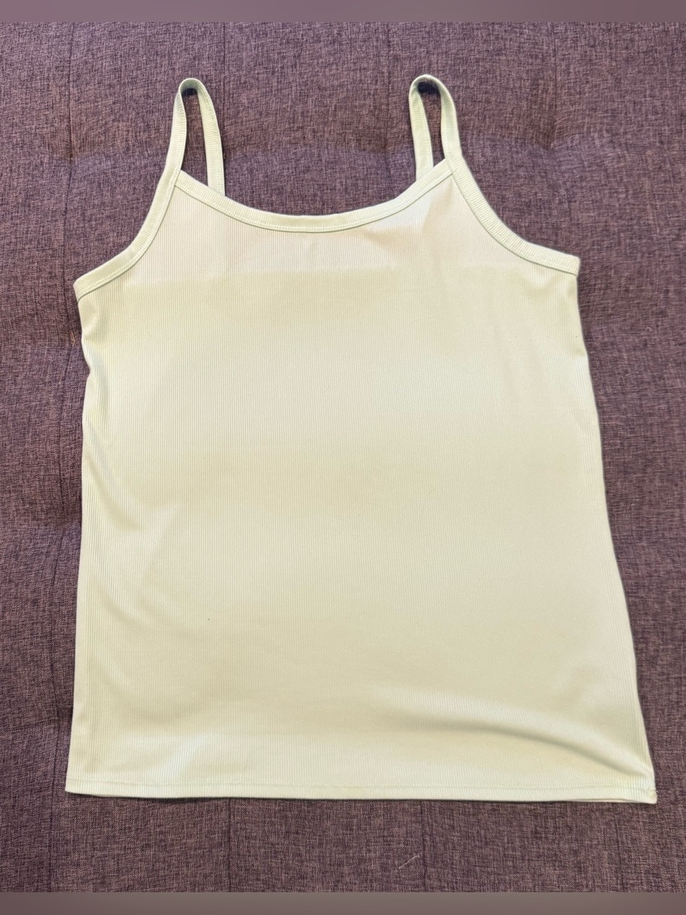 Set of 5 - Ribbed Spaghetti Strap Tank Tops - Pastel Mix - Picture 2 of 15